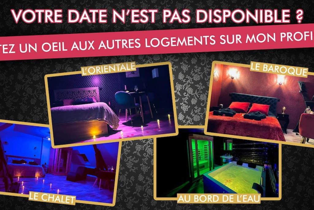 Love Room L' Orientale / Jacuzzi / Sauna Chateau-Landon ภายนอก รูปภาพ